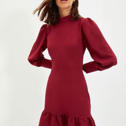 Trendyol Burgundy Mini Dress-picture-11