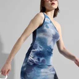 Campus Sutra Tie and Dyed Sheath Mini Dress-image-80