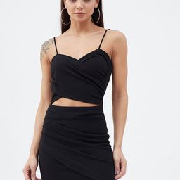 Harpa Sheath Mini Waisted Dress-image-60
