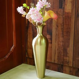 Ekhasa Yellow Tall Big Flower Vases-image-73