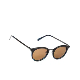 ENRICO Women Brown Round Sunglasses-38