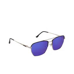 AISLIN Unisex Wayfarer Sunglasses with Polarised Lens ES_14264-54-AS-9010-fBLPR-STmBK-WF-40