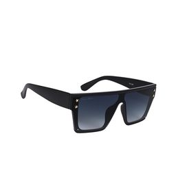 NuVew Unisex Wayfarer Sunglasses with UV Protected Lens-ES_15628-32-NW-XW568-GRY-mBLK--image-75
