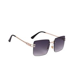 AISLIN Unisex Square Sunglasses with UV Protected Lens ES_13364-90-AS-2607-12