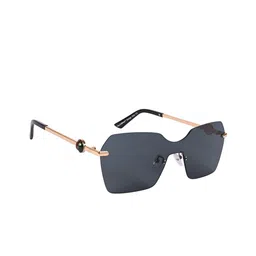 NuVew Unisex Wayfarer Sunglasses with UV Protected Lens ES_16623-34-NW-2331-BLK-GLGR-WF-image-63