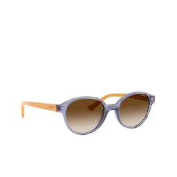 vogue Kids Brown Lens & Yellow Oval Sunglasses with UV Protected Lens-image-10