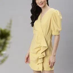 SHOWOFF Yellow Dress-picture-12
