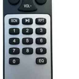 Cezo IT-4.1 XV 3005 Home Theater System Remote Control Compatible INTEX Remote Controller (Black) Intex Remote Controller-9