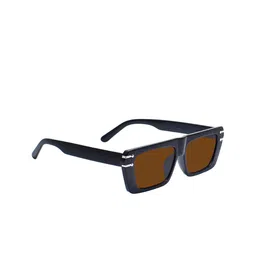 Peter Jones Eyewear Unisex Oversized Square Sunglasses with UV Protected Lens 18105BW-26