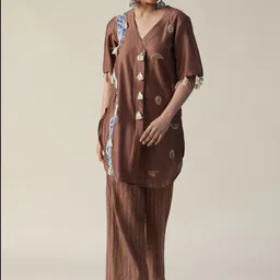 ARPITA SULAKSHANA Embroidered Tunic With Trouser image 1