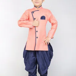 BAESD Infant Boys Angrakha Kurta with Dhoti Pants-picture-18
