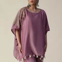 ARPITA SULAKSHANA Embroidered Kaftan Top With Trouser image 2