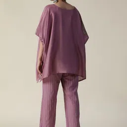 ARPITA SULAKSHANA Embroidered Kaftan Top With Trouser image 4