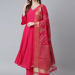 Khushal K Gotta Patti Kurta with Palazzos & With Dupatta-11