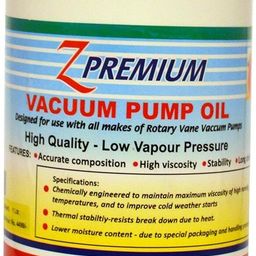 z premium Vacuum Pump Oil (1Litres.) Pack Of 1 Full-Synthetic Engine Oil-picture-45
