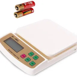 U UZAN II Kitchen Digital Weighing Scale Upto 10Kg With Batteries (SF-400A) Weighing Scale-picture-14