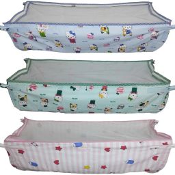 Soft Cloth Swing New Born Baby Cradle Hammock Khoya Palna Ghodiyu Net Pack of 3-14