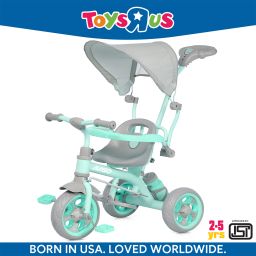 Nexa Canopyfootrest, canopy, harness, parent rod , sipper Nexa 3in1 Premium Tricycle For Kids | 2-5 yrs | Parent Rod | Harness Tricycle-image-7