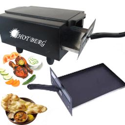 14 Inches 2000W Non Stick Trey electric tandoor wit extra accessories hand gloves,recipe book,pizza cutter,grill stand jali comboo Electric Tandoor-image-13