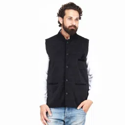 Solid Men Waistcoat-10