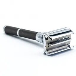 Premium Safety Razor Long Handle Butterfly Open Double Edge Razor With 5 Blades, Men & Women-11