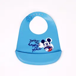 Soft Silicone Waterproof Baby Bib with Adjustable Buttons for Mess-Free Feeding-17