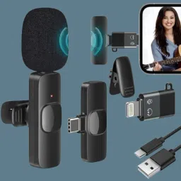 Kazotra K8 Wireless Mic for Creators – Vlogging, Recording & Streaming Camera Microphone-15
