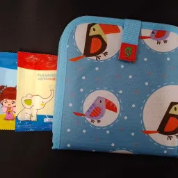 Bird Themed Erasable Doodle Book with 3 Color Pens & 2 Wipes for Kids-image-99