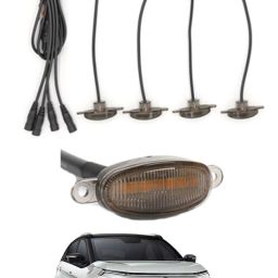 16LED Amber Waterproof Fancy Car Front Grill Light For Universal-Passat Car Fancy Lights-image-90