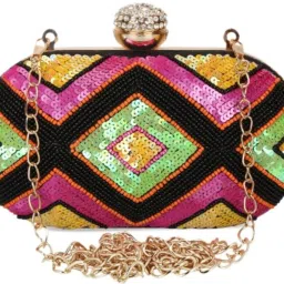 Party Multicolor Clutch - Regular Size-image-45