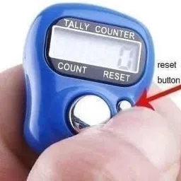 haveadeal Finger Tally Counter Digital Electronic Hand Counter for Counting,Tracking Digital Tally Counter image 3