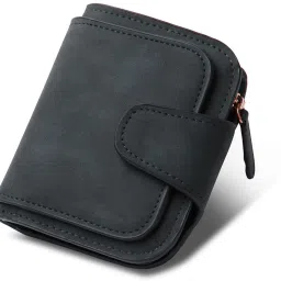 Women Casual Black Artificial Leather Wallet - Mini-image-54