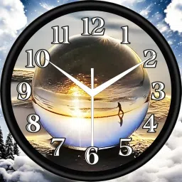 Analog 25 cm X 25 cm Wall Clock-image-76