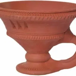 CRAFT Terracotta Table Diya (Height: 4 inch) Terracotta Table Diya-image-41