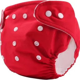 Baby Cloth Diapers and Inserts/washable & reusable Diaper (Pack of 1)RED-22