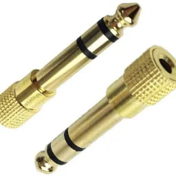 Fedus Gold pack-2 6.35mm Stereo Phone Converter-13