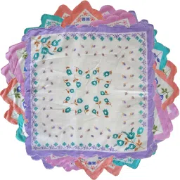 S4S Pack of 10 Women's ["Multicolor"] Handkerchief-image-85