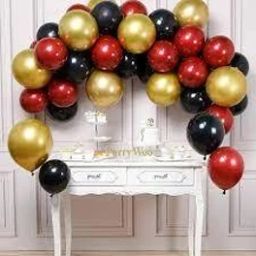 party breeze Solid happy birthday decoration mickey mouse theme combo set for party decor Balloon image 5