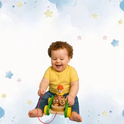 montessori wooden pull toy kids-image-9