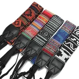 Cam cart Multicolor Camera Shoulder Strap Belt Compatible with All DSLR/SLR, (Pack of 2) Strap image 2