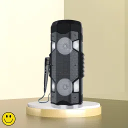 Clairbell Play (PORTABLE BLUETOOTH PARTY SPEAKER) With Karaoke Mic, High Quality SoundA139 20 W Bluetooth Party Speaker-image-72