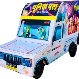 uniqpal Multi-Functional DJ Pickup Toy Car – Bluetooth Speaker & LED Lights image 3