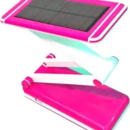 LED Lamp With Attached Solar Panel Desk Lamps Study Lamp +2-in-1 USB Mobile Charging + 36 SMD Study Lamp Table Lamp ( 30 CM , PINK ) Study Lamp-0
