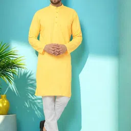 LEMONX Men Regular Kurta with Pyjamas-picture-11