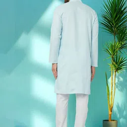 LEMONX Men Regular Kurta with Pyjamas image 4