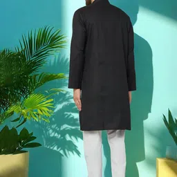 LEMONX Men Regular Kurta with Pyjamas image 3