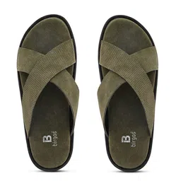 birgos Men Cross Strap Comfort Sandals-image-73