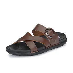 Egoss Men Leather Comfort Sandals-image-84