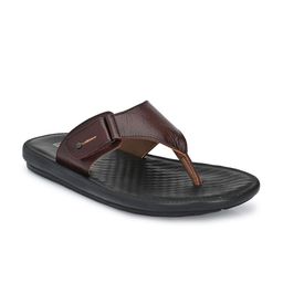 Egoss Men Leather Comfort Sandals-image-16