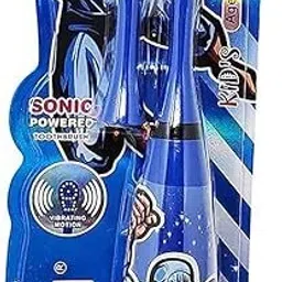 Taufa Villa Sonic Battery Powered Electric Toothbrush Extra Toothbrush Head Toothbrush Kids Electric Toothbrush-image-2